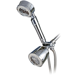 Combination Filtered Shower Head and Hand-held Shower