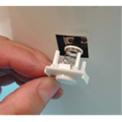 Re-set Button (White)