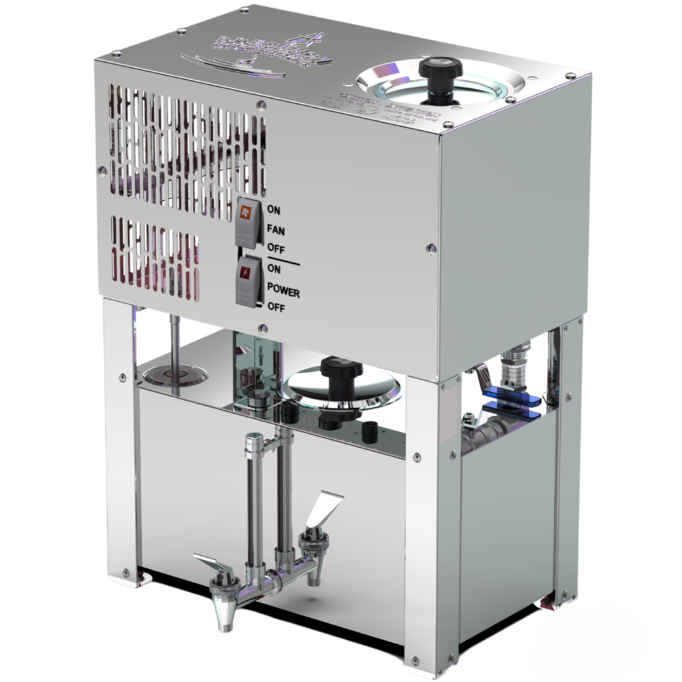 Precision "River" 8 Gallon per Day Automatic Water Distiller with 5 Gallon Reserve Tank 240 Volt