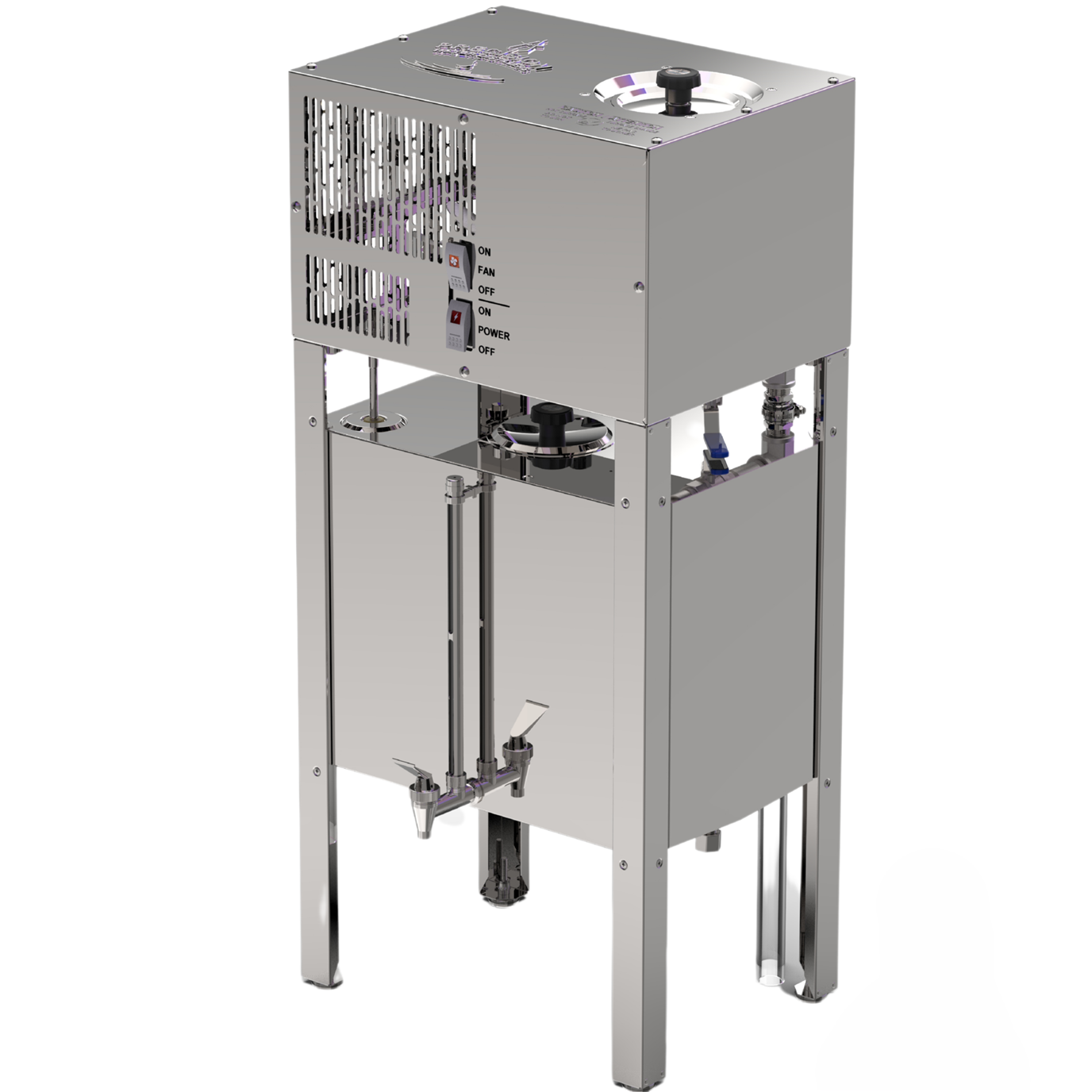 Precision "Gulf" 12 Gallon per Day Automatic Water Distiller with 12 Gallon Reserve Tank 240 Volt