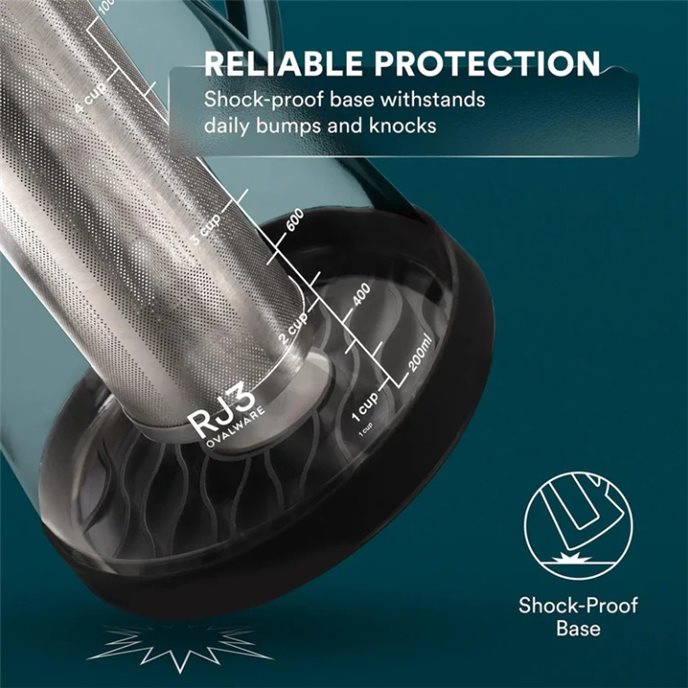 Cold Brew Iced Coffee Maker/Tea Infuser - 34 oz, (1.0 Liter) Thumbnail 5