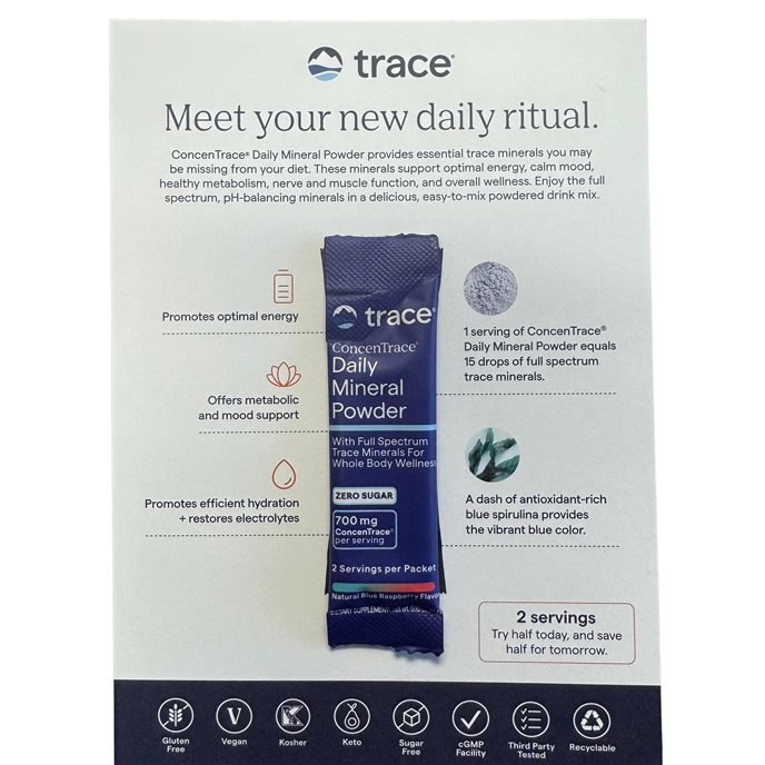 ConcenTrace® Daily Mineral Powder 2-Serving Sample Packet Thumbnail